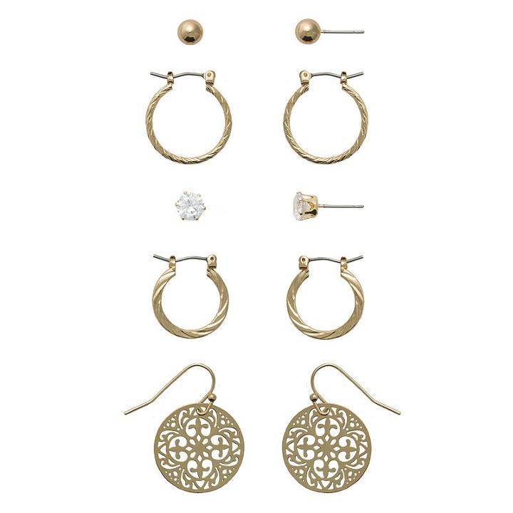 Sensitive Ears 5 Pair Earring Sets