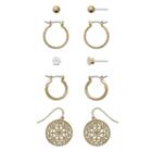 Sensitive Ears 5 Pair Earring Sets