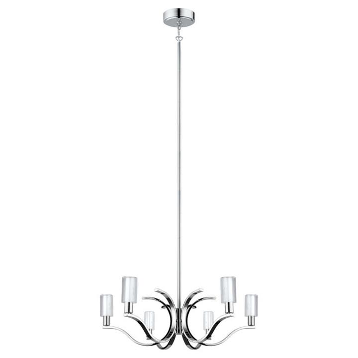 Eglo Varella Led 29 Inch Chrome Chandelier Ceilinglight