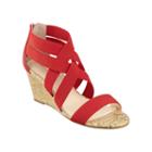 Liz Claiborne Rockele Stretch Wedge Sandals