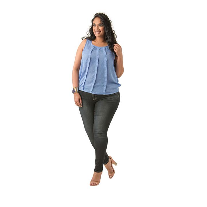 Poetic Justice Curvy Mid-rise Skinny Jean - Plus