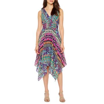 Rabbit Rabbit Rabbit Design Sleevelessmid Dress