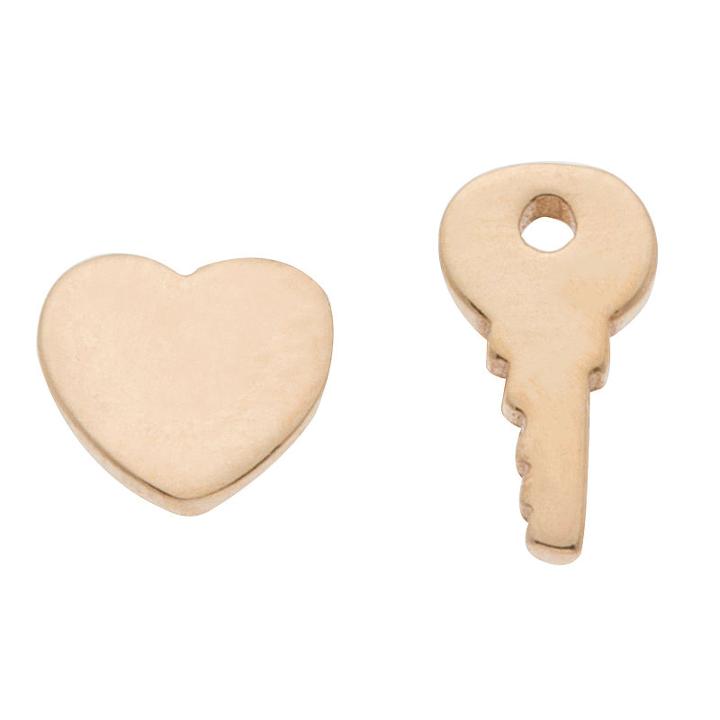 Itsy Bitsy Itsy Bitsy 14k Rose Gold Over Silver Stud Earrings