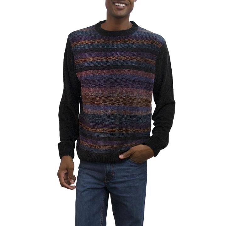 Steve Harvey Crew Neck Short Sleeve Pullover Sweater