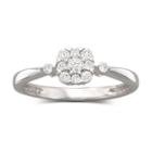 1/4 Ct. T.w. Diamond Promise Ring Sterling