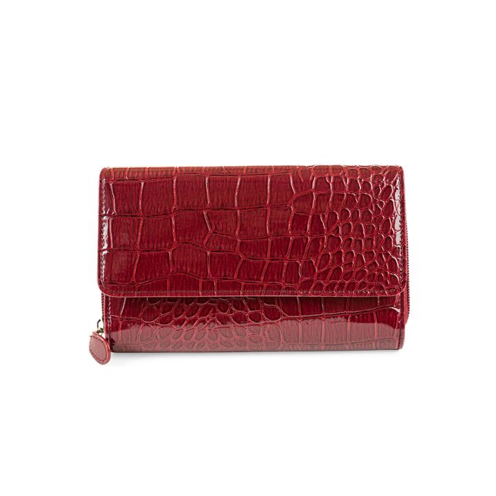 Mundi Big Fat Wallet Cactus Croco