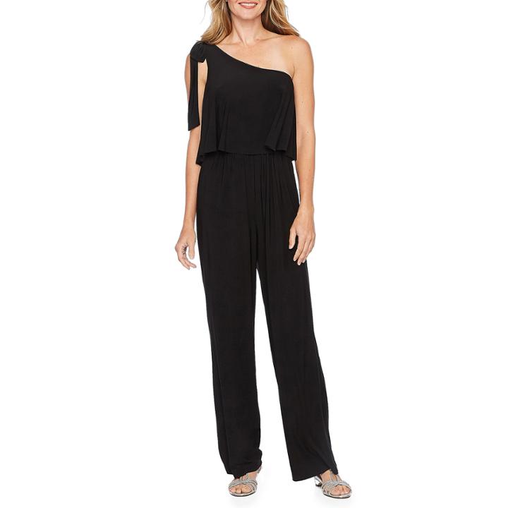 Emma And Michele One Shoulder Jumpsuit