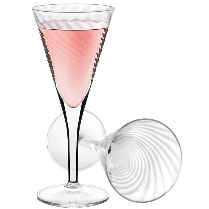 Luigi Bormioli Hypnos Set Of 4 Vodka Glasses