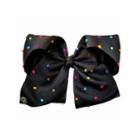 Jojo Siwa Large Signature Hair Bow W/rhinestones Black
