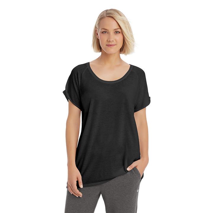 Champion Short Sleeve Scoop Neck T-shirt-womens