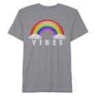 Pride Rainbow Vibes Emoji Graphic Tee