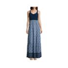 Studio West Sleeveless Crochet-top Maxi Dress - Tall