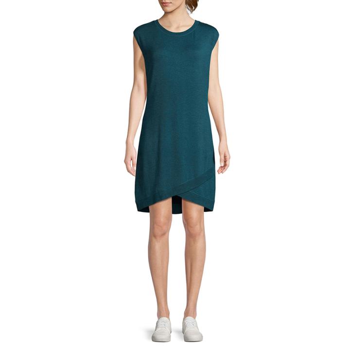 Scarlett Sleeveless Knit Envelope Hem Dress