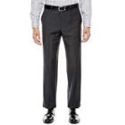Collection By Michael Strahan Mini-herringbone Flat-front Suit Pants - Classic Fit
