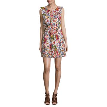 City Streets Mommy And Me Sleeveless Floral Shift Dress