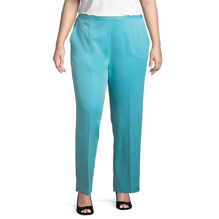 Alfred Dunner Bonita Springs Classic Pant- Plus