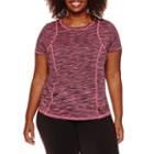 Xersion Short Sleeve Scoop Neck T-shirt-plus