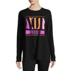 Flirtitude Long Sleeve Not Sorry Graphic T-shirt