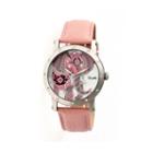 Bertha Womens Betsy Mother-of-pearl Light Pink Leather-band Watchbthbr5702