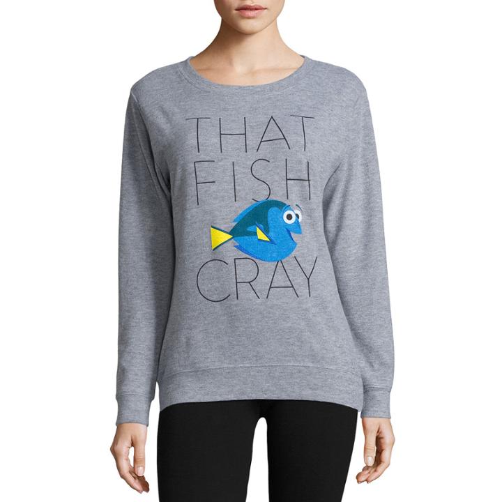 Finding Dory Brushed Fleece Sweatshirt- Juniors