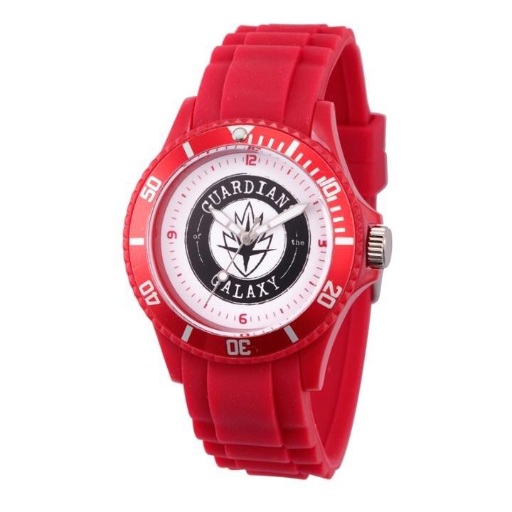 Guardian Of The Galaxy Marvel Mens Red Strap Watch-wma000108