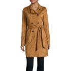 A.n.a Belted Faux-suede Trench Jacket