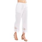 Skyes The Limit St. Barths Crop Linen Pant- Plus