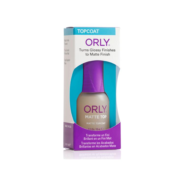 Orly Matte Topcoat - .6 Oz.
