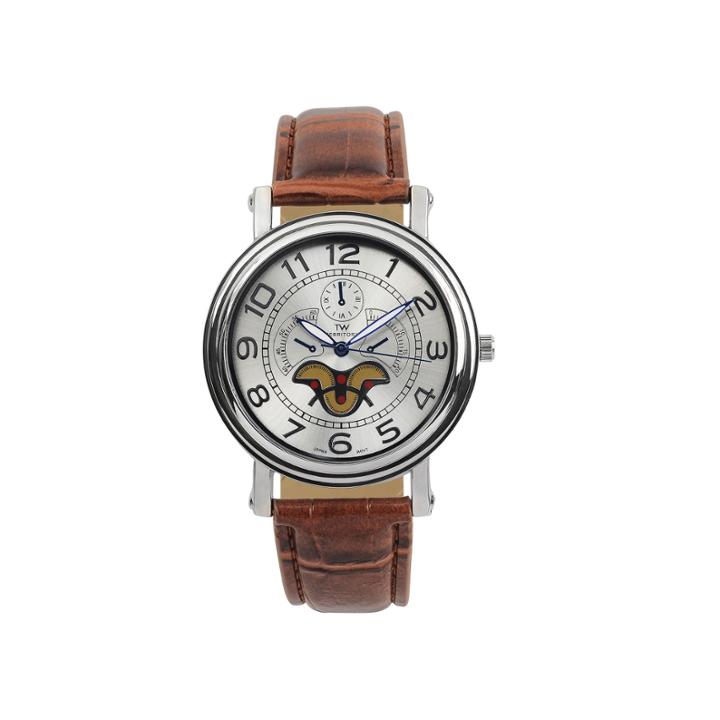 Territory Mens Croc-look Strap Watch