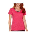 Made For Life&trade; Short-sleeve Melange Mesh T-shirt - Tall