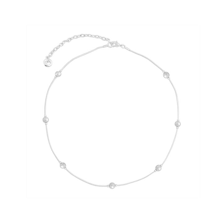 Gloria Vanderbilt Silver-tone Snake Chainball Necklace