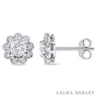 1 Ct. T.w. Genuine White Diamond 8.5mm Stud Earrings