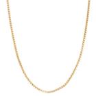 Not Applicable 18k Gold Over Silver 30 Inch Chain Necklace