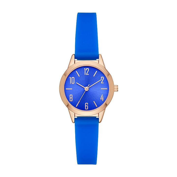 Womens Blue Strap Watch-fmdcp001i