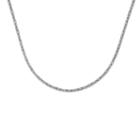 14k Yellow Gold Solid Byzantine Chain Necklace