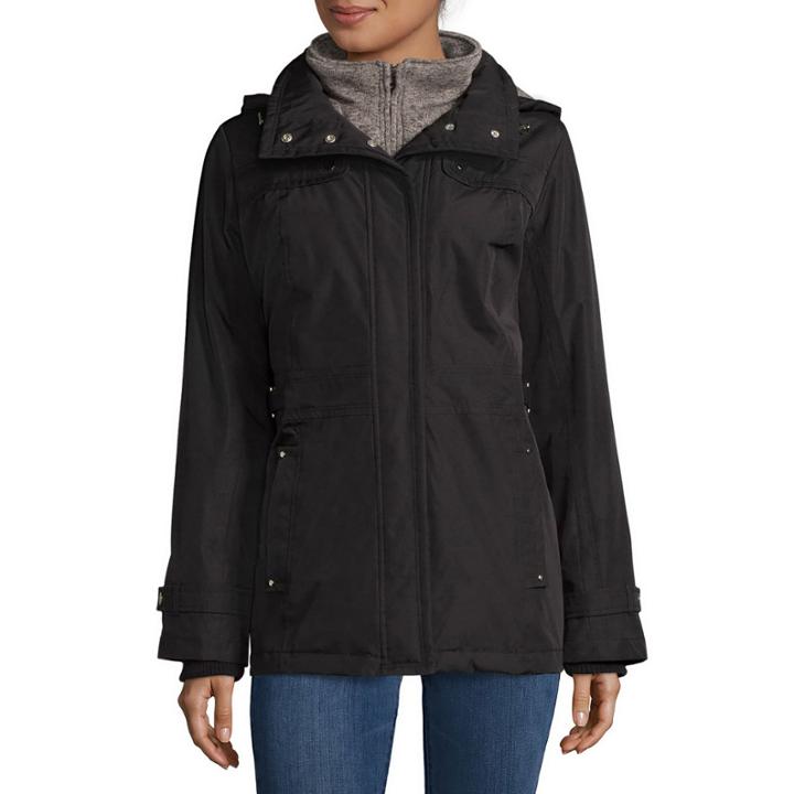 Details Luminous Side-tab Fleece Vestee Coat
