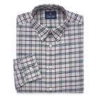 Stafford Stafford Wrinkle-free Oxford Big And Tall Long Sleeve Woven Pattern Dress Shirt