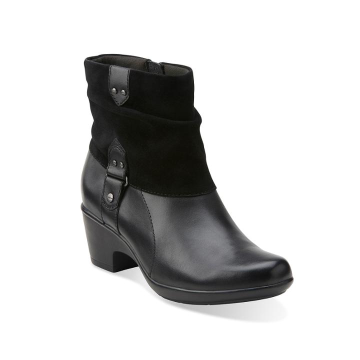 Clarks Malia Kona Womens Ankle Booties
