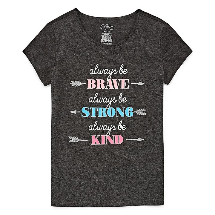 City Streets Anti Bully Tee - Giirls 4 - 16 & Plus