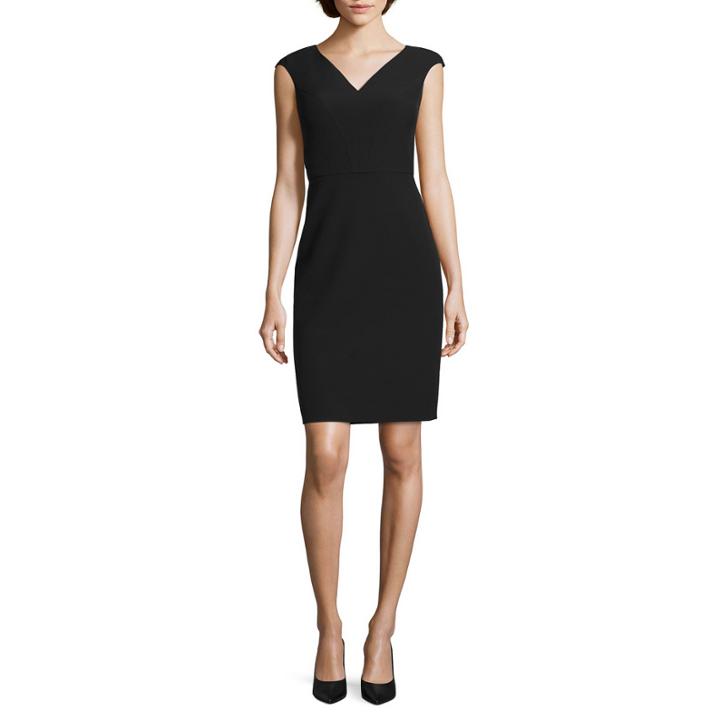 Worthington Short Sleeve Sheath Dress