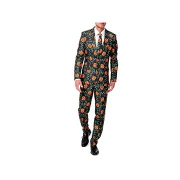 Suitmeister Men's Pumpkin Leaves - Slim Fit