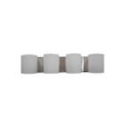 Hudson 4-light Silver Bath Vanity