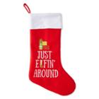 North Pole Trading Co. Just Elfin' Around Stocking