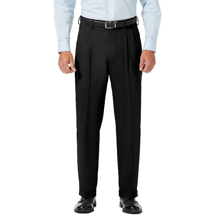 Jm Haggar Dress Pants Classic Fit Pleated Pants