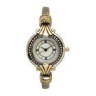 Olivia Pratt Womens Two Tone Strap Watch-a915789twotone