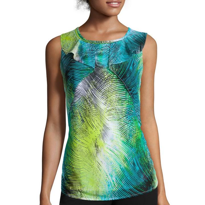 Worthington Flutter-sleeve Top - Tall