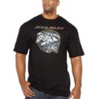 Starwars Battleship Short Sleeve Graphic T-shirt-big And Tall