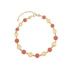 Gloria Vanderbilt Womens Orange Collar Necklace