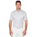 Jack Nicklaus Easy Care Short Sleeve Pattern Polo Shirt