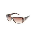 Nicole By Nicole Miller Rectangle Uv Protection Sunglasses